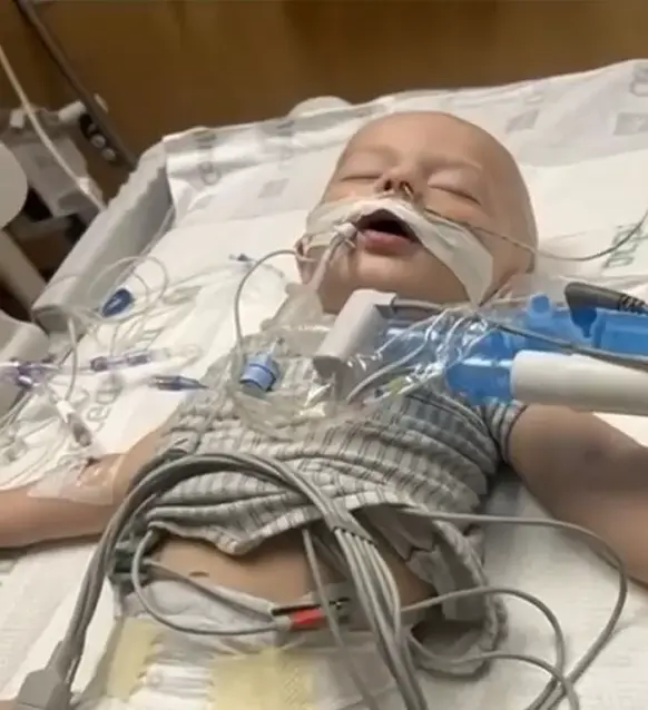 Maria Alice em mais um momento do tratamento